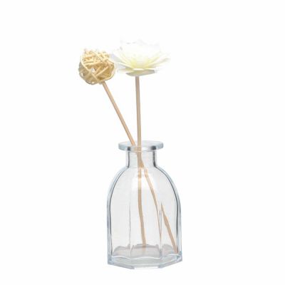 wholesale 150 ml empty fragrance aroma reed diffuser designer unique home large white empty glass diffuser bottle