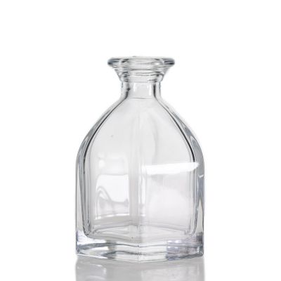 Wholesale Reed 100ml Diffuser Bottle Refillable Clear Glass Aroma Bottles