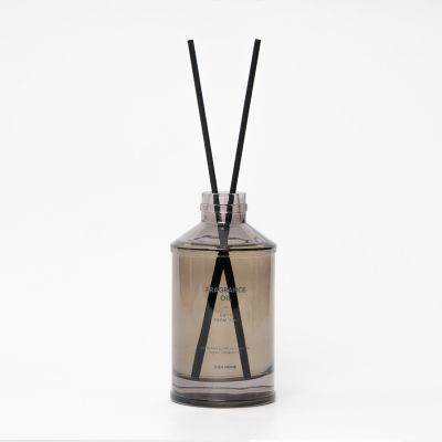 Wholesale 250ml clear reed diffuser aroma bottle glass bottle