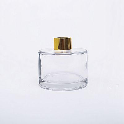 50ml 100ml 150ml 200ml transparent cylindrical glass diffuser bottle