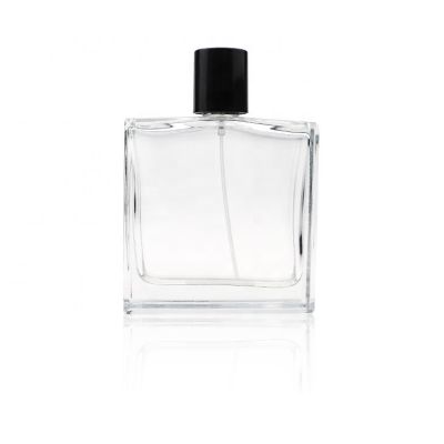Custom Wholesale Empty Square 50ml 100ml Perfume Glass Bottle Beautiful Perfume Bottle For Men And Women