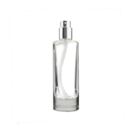 30ml 50ml 100ml clear empty rectangular glass spray perfume bottle for sale