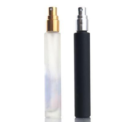 10ml Wholesale Empty Mini Atomizer perfume spray bottle perfume with golden sliver lid