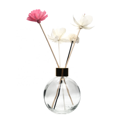 Ball Shape 250ml Perfume Bottle Aromatherapy Diffuser Glass Bottle