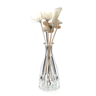 Glass Vase Fragrance Glass Aromatherapy Bottle Empty 150ml Diffuser Bottle For Air Fresh