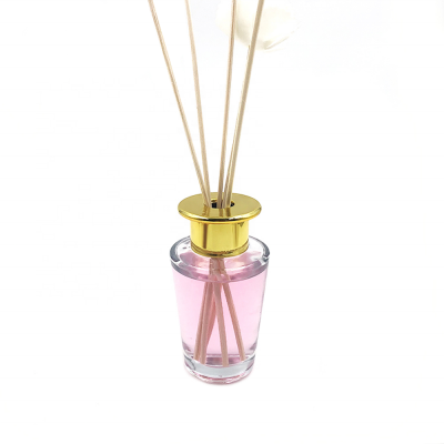 Home Decorative 100ml Empty Inverted Cone Shaped Glass Aromatherapy Oil Diffuser Bottle Glass