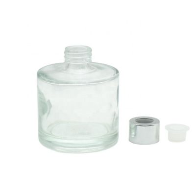 100ml clear round glass aroma diffuser bottle