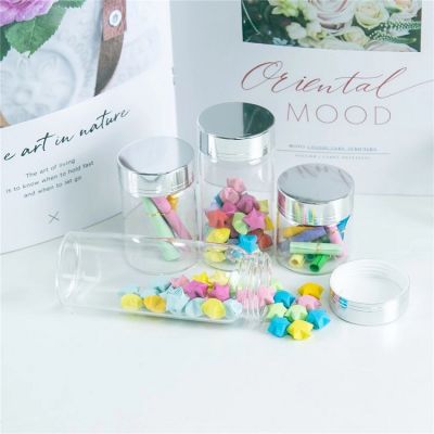 Jewelry Packaging Cute Glass Bottles Screw Cap Transparent Jars For Sand Candy 24pcs Crafts Gifts Exhibits Cosmetics Vials