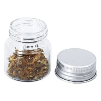 Mini Glass Herb Weed Tobacco Jar Bottle Sealed Storage Tank Cigarette Jar Tank Bottle Tank Portable Spices Tobacco Storage Jar