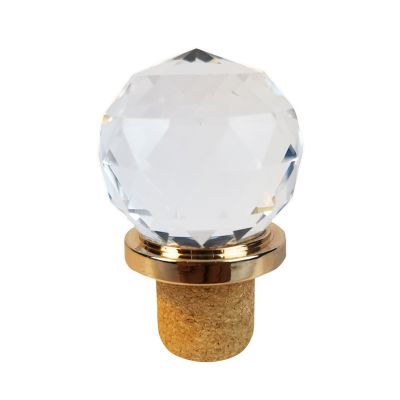 Best-selling craft decoration with 500 ml 600 ml 700 ml spherical crystal wine stopper