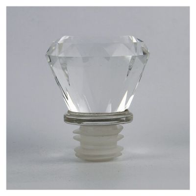 Fill 1000ml XO bottle with crystal diamond cap plug, custom logo and pattern