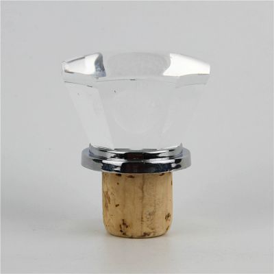Wine 750ml high-end oak plug 3D laser carving crystal wine bottle cap cheap wholesale factory