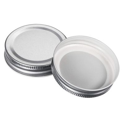 wholesale candle jar clear lid screw lid bottle caps closures metal cover