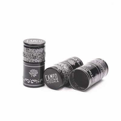 custom 30x60mm BVS aluminum liquor spirits pilfer proof stelvin wine cap with PE/sarantin/Saranex liner
