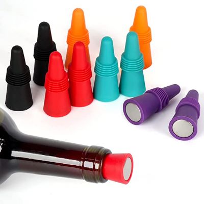 zinc alloy Silicone rubber airtight prevent spill keep the wine's bouquet and flavor plug bottle stopper