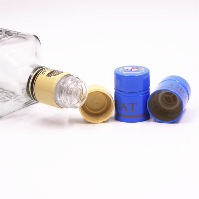 Vodka/whiskey/rum/gin Bottle ROPP Cap Aluminium Carton Customized Logo Printing Green Color or as Per Requirement Liquorpac 0.2g
