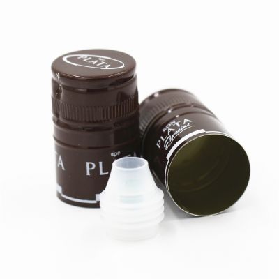 hot stamping plastic cap for whisky