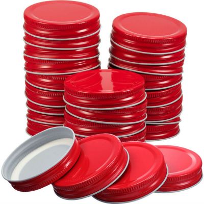 Custom Tinplate Mason Canning Jar Lid Food Storage Lid for Regular Mouth Mason Jar