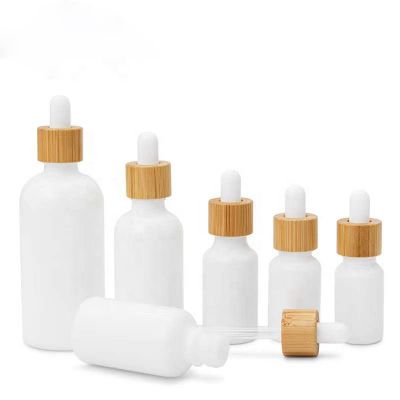 Factory Price Cosmetic Other Cosmetic PERFUME Glass Glass Bottle Bamboo Cap