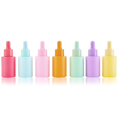 30ml Frosted Essential Oil Glass Dropper Bottle Face Skin Care Packaging