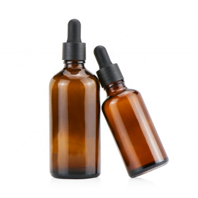 Wholesale cosmetic bottle 5ml 10ml 15ml 20ml 30ml 50ml 100ml glass dropper bottle cbd oil essential oil with rubber pipette