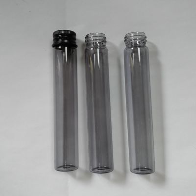 Hot Sale 116mm Screw Top Glass Pre-Roll Tube Tinted Color With Child Resistant Lid