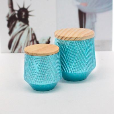 candle jars with wooden lids assorted sizes exclusive unique style