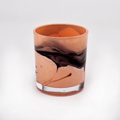 New Arrival Hand Painting Glass Candle Holders