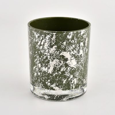 Custom Luxury Decorative attractive designs Glass candle Jar