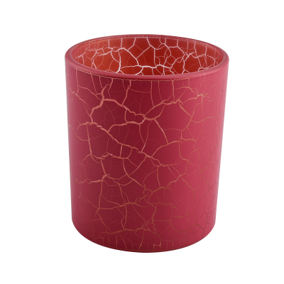 Modern Votive Glass Red Candle Vessel Wholesale