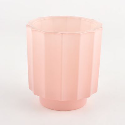luxury glass container for candle making wholesale