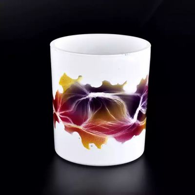 hand painted pictures empty candle jars for candle making wholesale