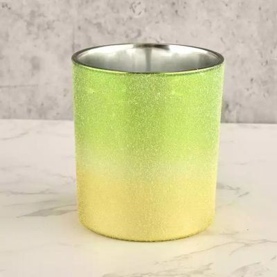 wholesale decorative luxury glass jar candle container