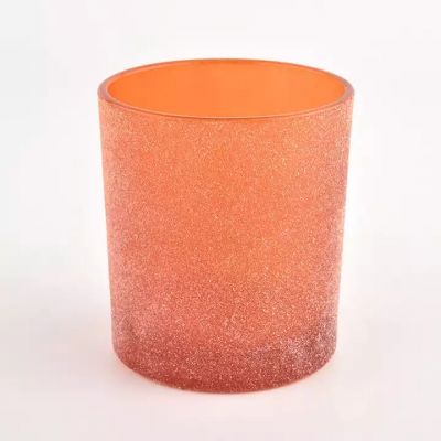 popular colored candle jars glass empty candle holder wholesale