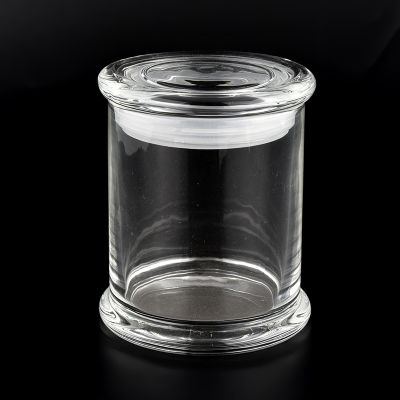 340ml glass metro glass jar with flat lids for wholesale