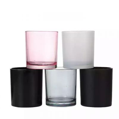 315ml candle jar glass with lid wholesale transparent small candle jar