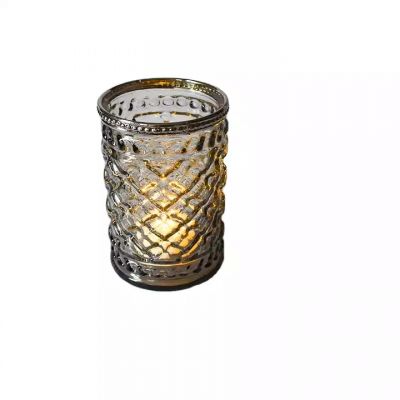 diamond votive candle holders colored candle jars 10 ounce luxury elegant glass candle jars