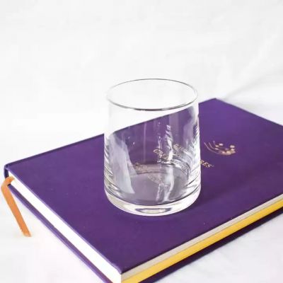 manufacturer low price wholesale luxury clear transparent glass vessels candle jar