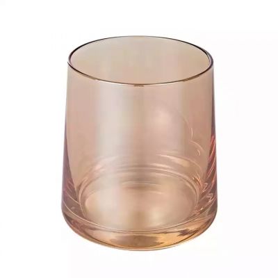 Support Customization Nordic Cylinder Candle Jars Glass Candle Holders For Wedding