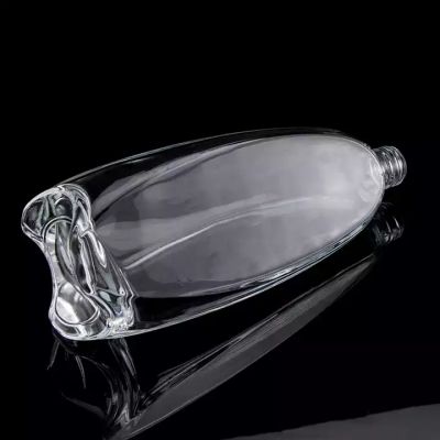 New Design Empty Custom 700ml Glass Bottle Screw Top 70cl Unique Shape Glass Bottle For Wine