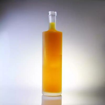 Hot Sell Sealing Type Frosted Brandy Bottles For Closure