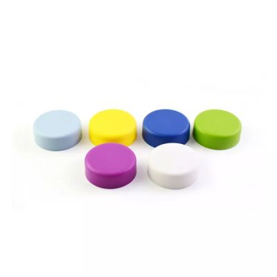 Giant colorful thick wall childproof small concentrate smell proof container eye cream glass mini jar lux
