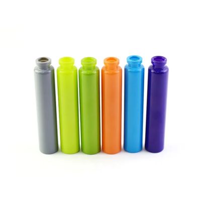Premium Custom Color 22*115MM Smell Proof Flower Packaging Small Test Glass Vial Tube With Screw Child Resistant Lid