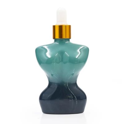 30ml Cosmetic custom glass dropper bottle for serum essential oil packaging