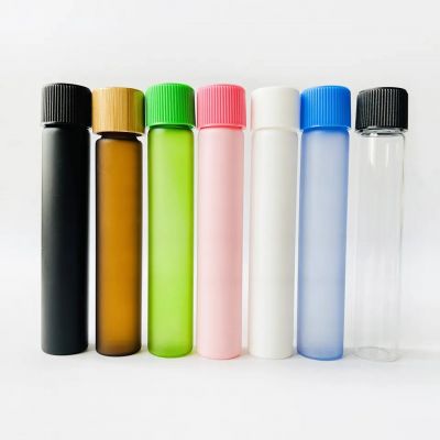 Factory Direct Supply Srcew Top Child Proof Glass pre roll tube