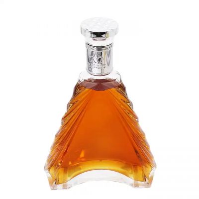 wholesale clear and transparency glass bottle spirit