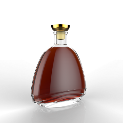 glass bottle manufacture design liquor bottle for brandy gin whisky rum vodka tequila glass bottle