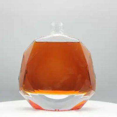 custom designolive oil brandy glass bottle with lid