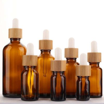 5ml 10ml Luxury Empty Serum Face Body Oil Tincture Dropper Essential Oil Bottles with White Ribbed Dropper
