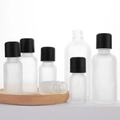 Custom 15ml 20ml 30ml Serum Skincare Bottle Glass Aromatherapy Tincture Bottle 50ml 100ml with Child Resistant Lids